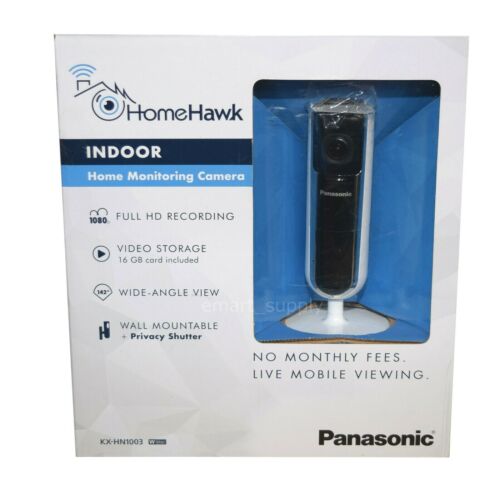 Panasonic KXHN1003W Homehawk Indoor Smart Home Security Camera