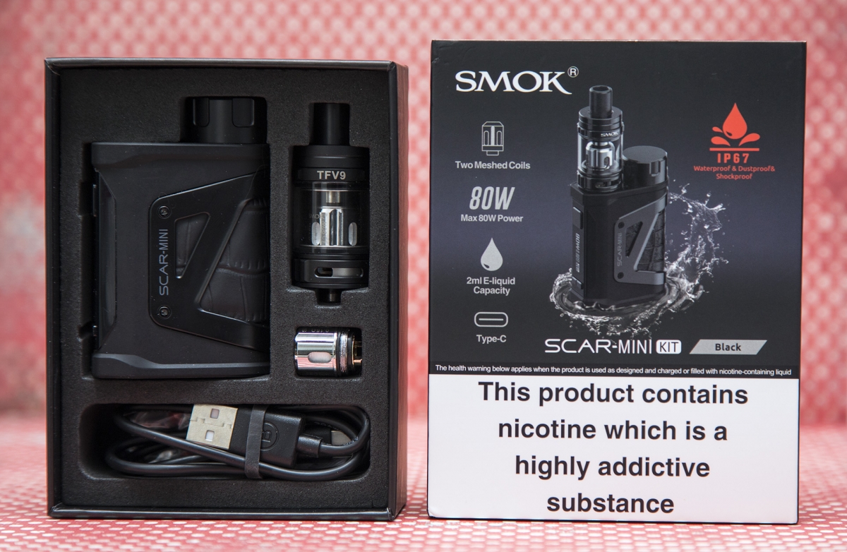 Smok Scar Mini 80W Vape Starter Kit