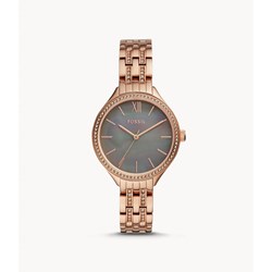 Fossil Suitor Three-Hand Rose Gold-Tone-BQ3423